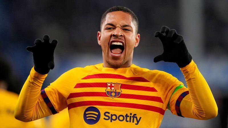 Vitor Roque no Barcelona