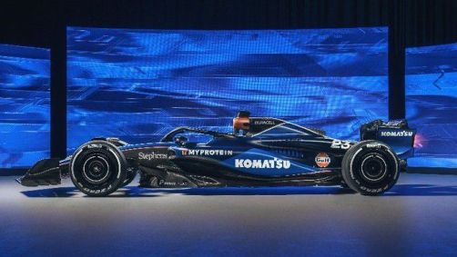 O Williams FW46, apresentado em Nova York