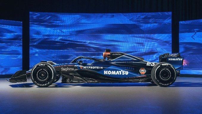 O Williams FW46, apresentado em Nova York / Divulgação