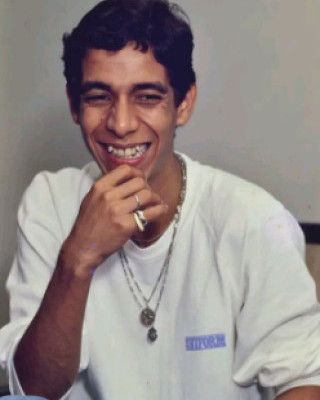 Zeca Pagodinho durante a juventude. / Reprodução/ Instagram