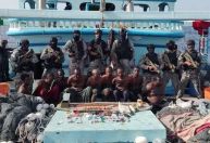 Marinha da Índia liberta navio pesqueiro sequestrado por piratas na Somália