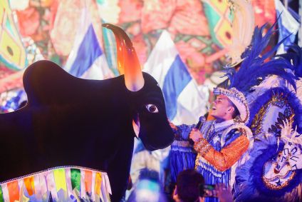 Edmundo Oran, apresentador do boi Caprichoso