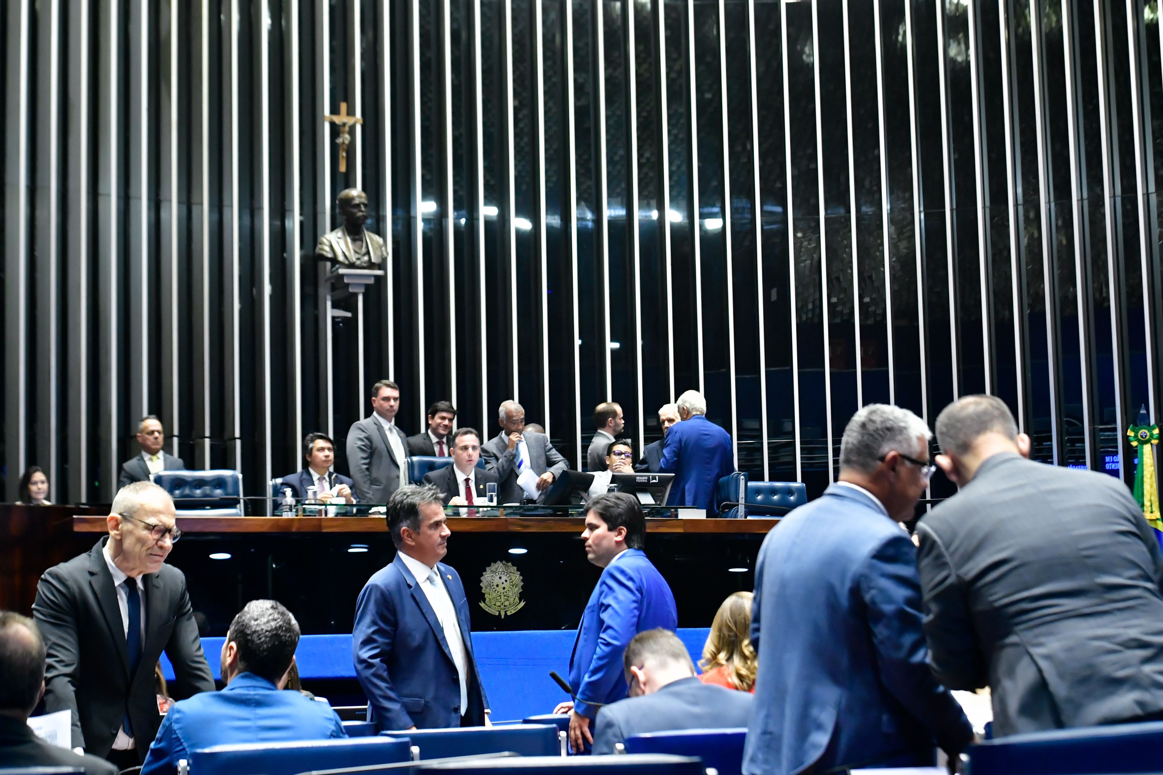 Plenário do Senado Federal durante sessão deliberativa
