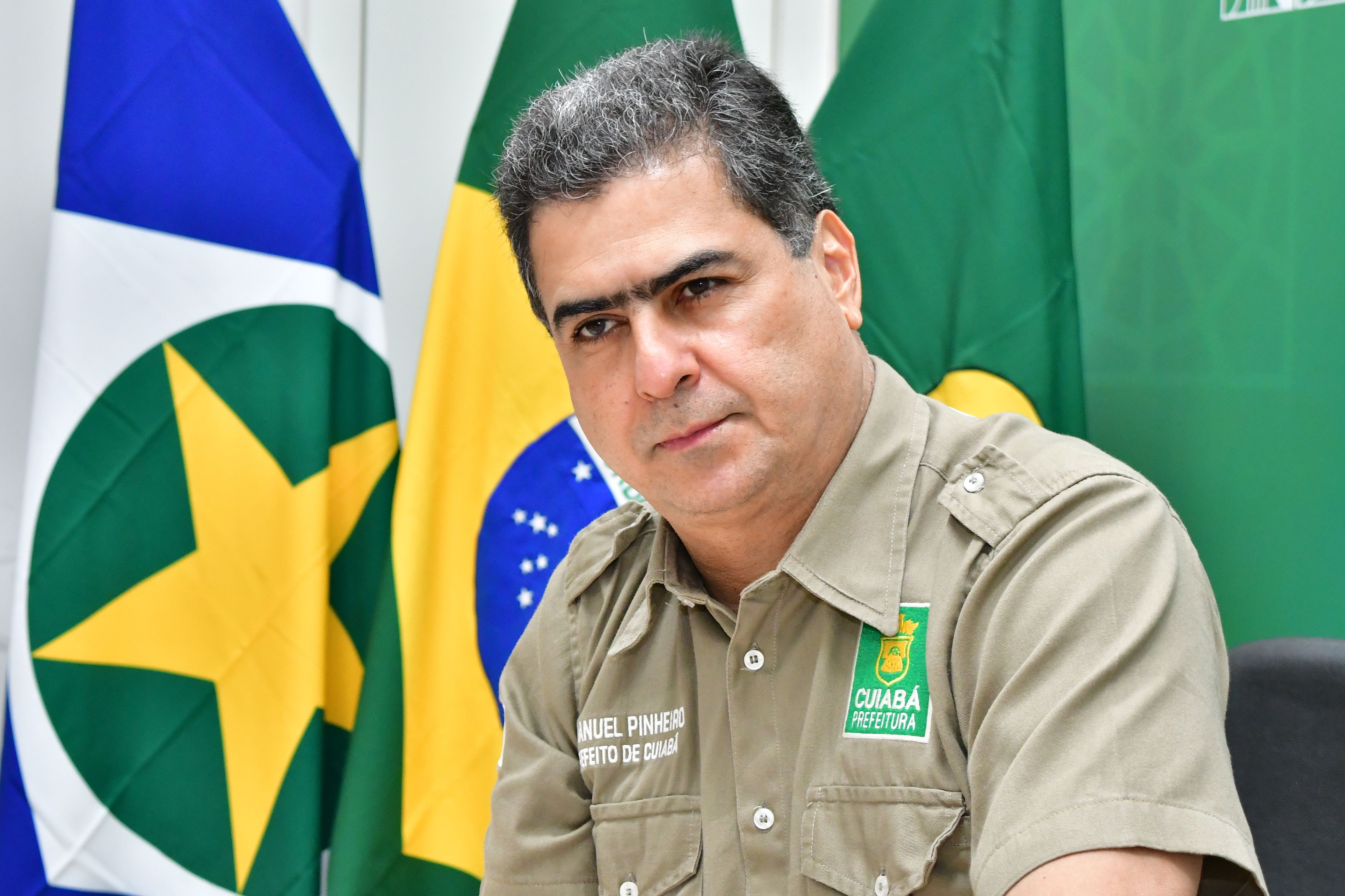 Emanuel Pinheiro (MDB), prefeito de Cuiabá