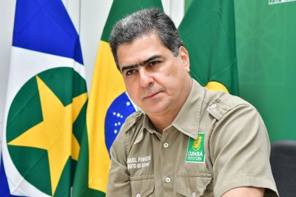 Emanuel Pinheiro (MDB), prefeito de Cuiabá