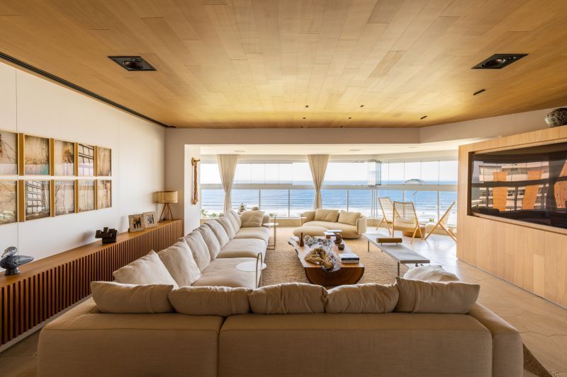 Apartamento de Luiz Paulo Andrade, vencedor de prêmio de design interior