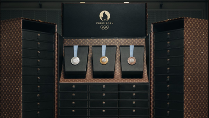 A grife Louis Vuitton fez baús feitos sob medida para o transporte das medalhas da Olimpíada de Paris