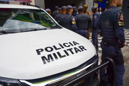 Viatura da Polícia Militar de São Paulo