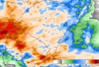Temporais devem atingir região Sul após forte onda de calor
