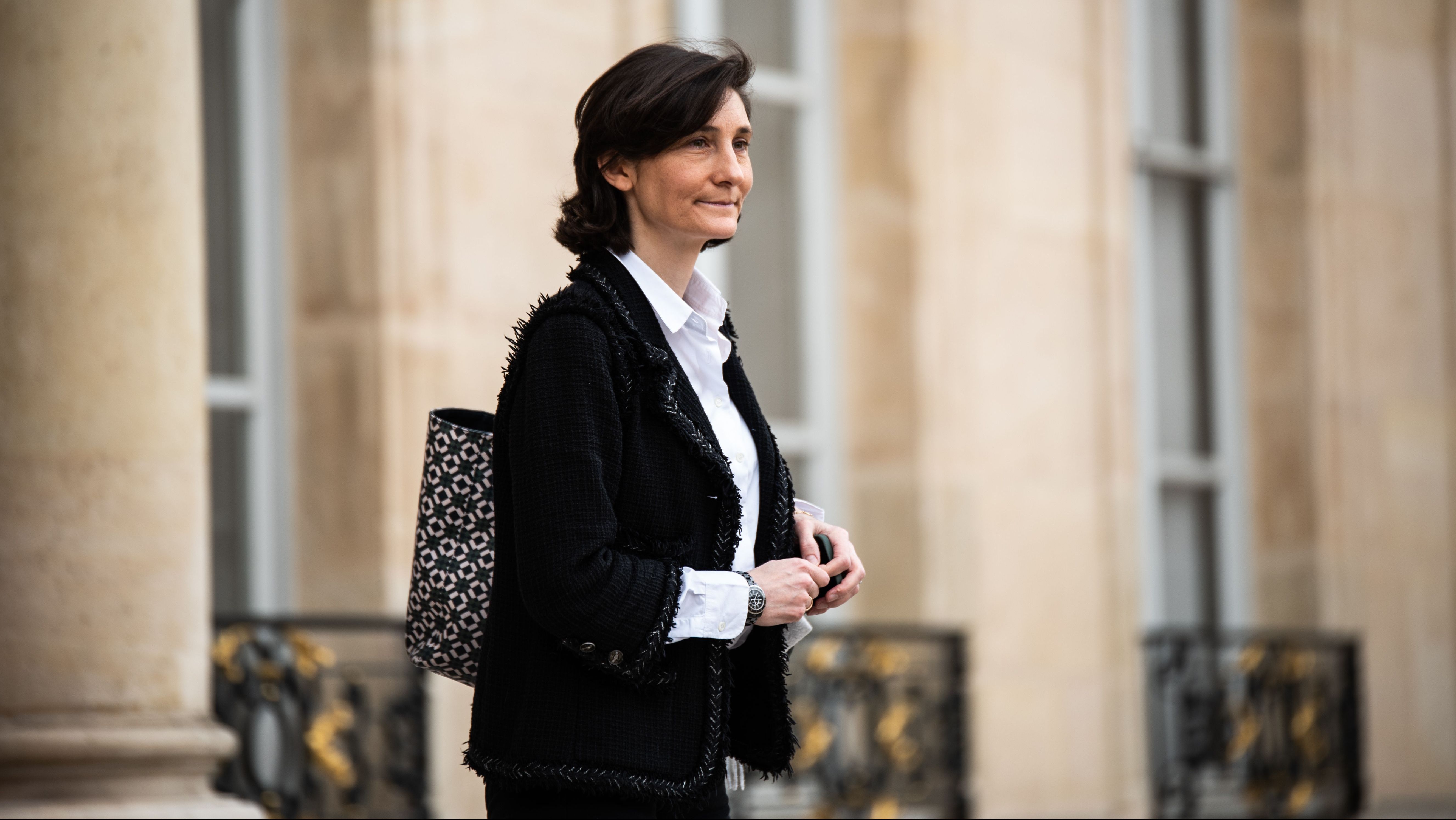 Amelie Oudea-Castera, ministra de Esportes da França
