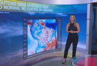Alerta para início do outono: frente fria varre Sul e Sudeste do Brasil