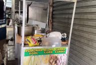 Prefeitura do Rio fecha depósito usado por ambulantes e apreende 600 kg de alimentos