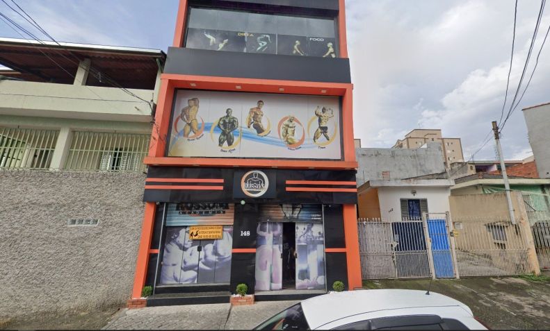 Fachada da academia de Randal Rossoni, suspeito de ter matado funcionário terceirizado da Enel / Reprodução/Google Street View