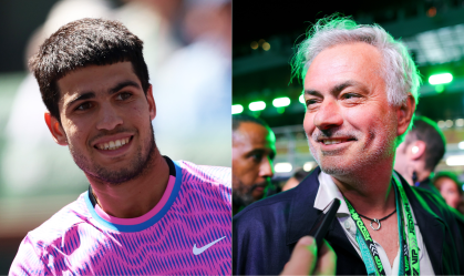 Carlos Alcaraz e José Mourinho serão temas de documentários da Netflix