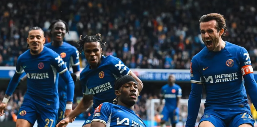 Chelsea garantiu sua vaga na semifinal da Copa da Inglaterra ao bater o Leicester City