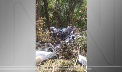 Corpo do piloto de avião que caiu no interior de SP é encontrado