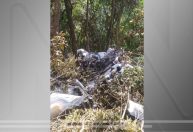Corpo do piloto de avião que caiu no interior de SP é encontrado