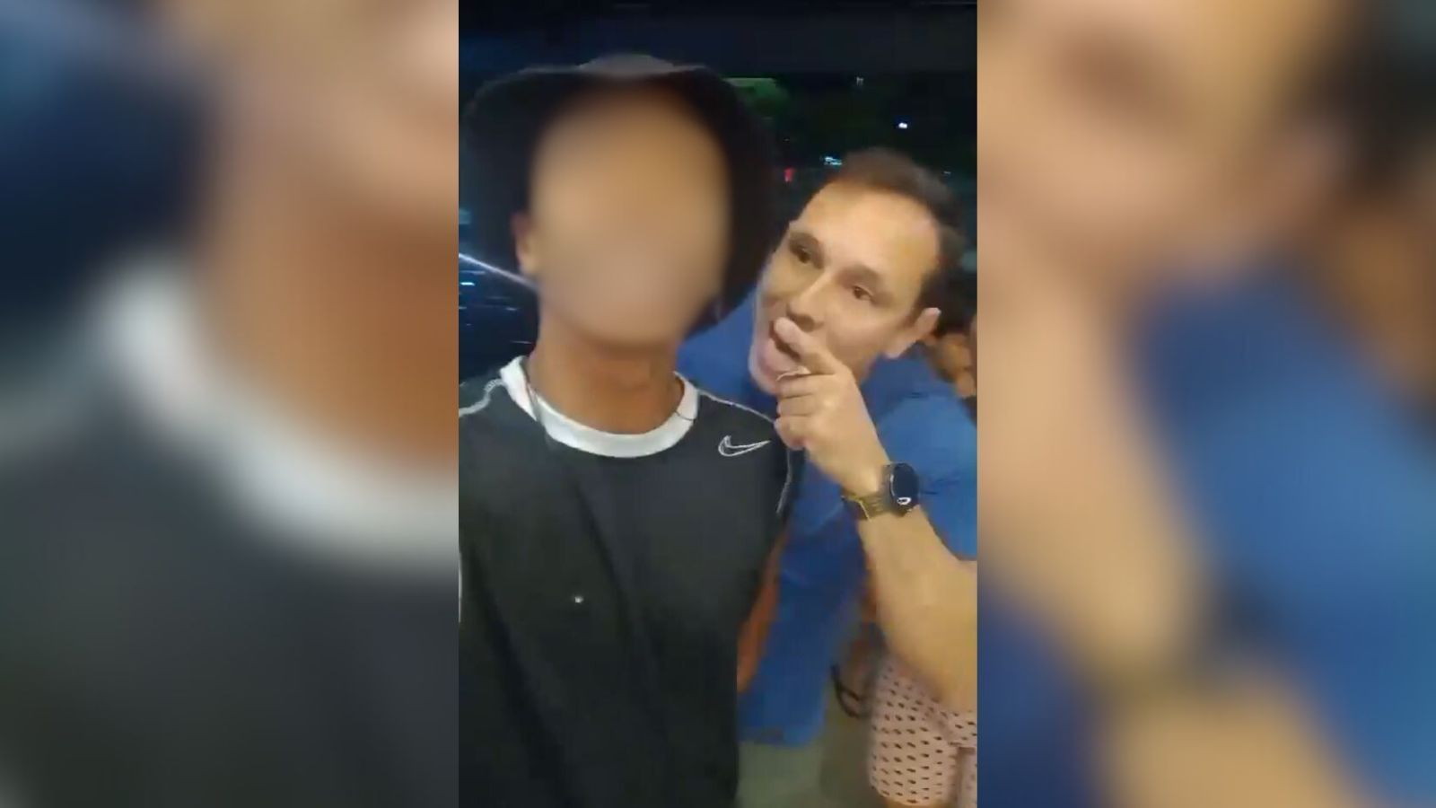 discussão entregador