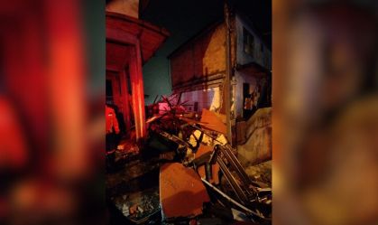 casa desaba explosão SC