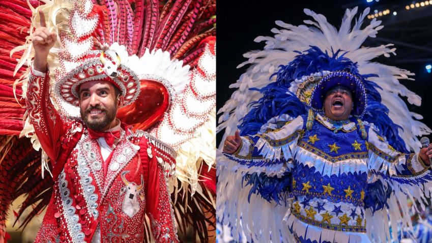 João Paulo Faria e Prince, amos dos bois Garantido e Caprichoso / Secom AM