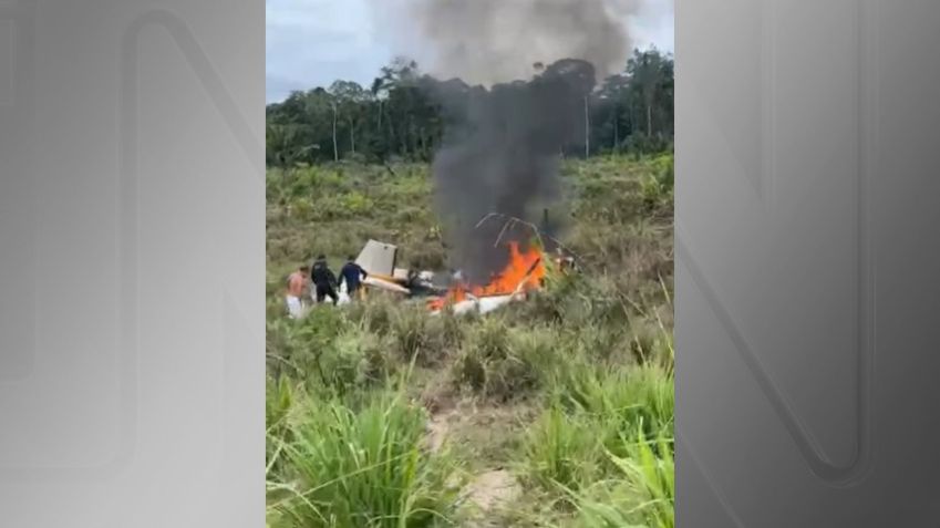 Avião cai no interior do Acre; sete pessoas estava na aeronave / Reprodução/Redes Sociais