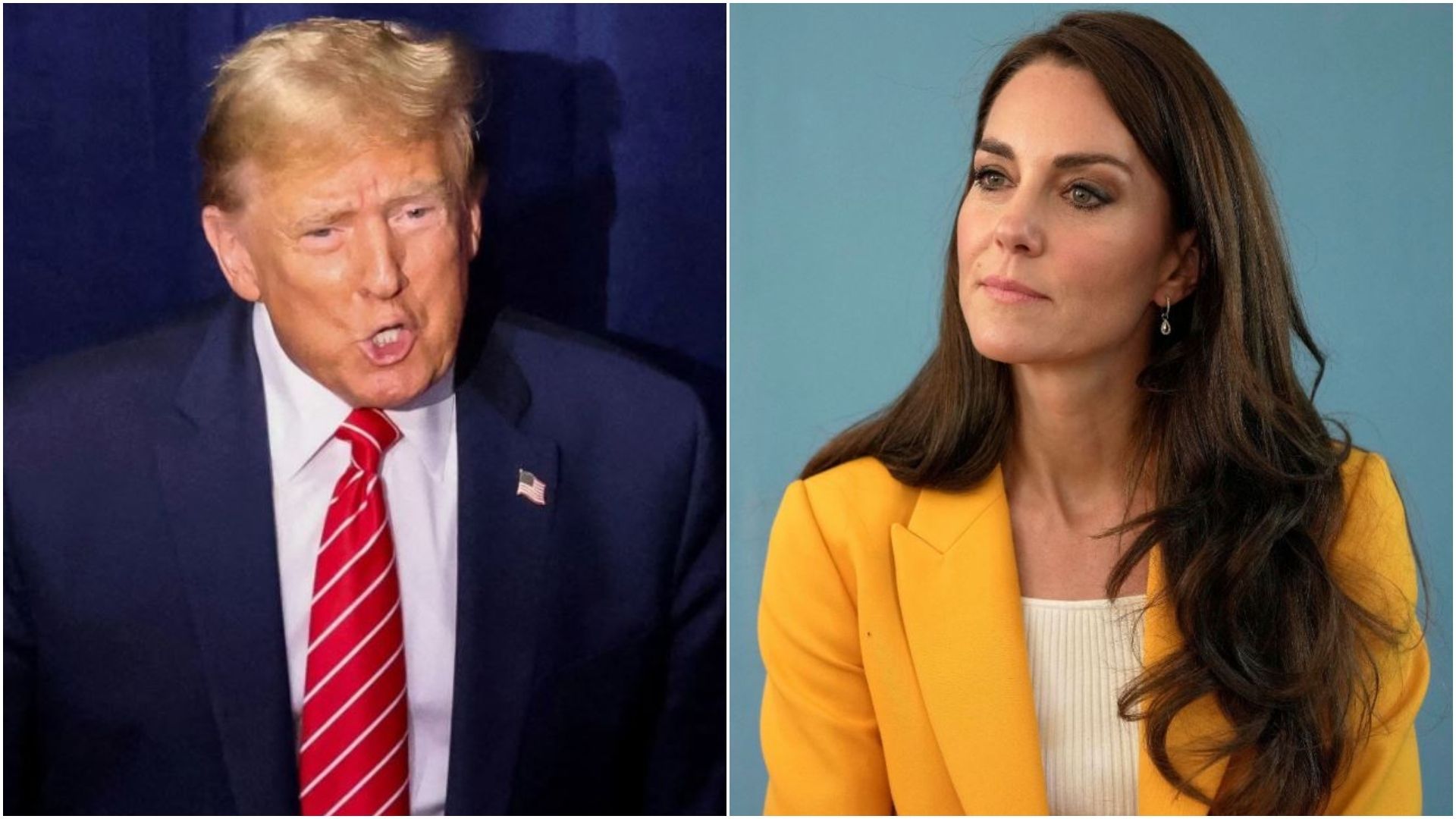 Donald Trump e Kate Middleton