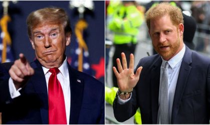 Donald Trump e Príncipe Harry