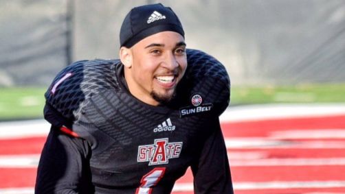Ex-astro de futebol americano universitário Blaise Taylor, acusado de envenenar namorada grávida