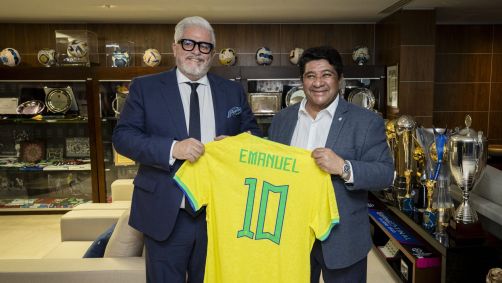 Emanuel Macedo Medeiros (SIGA) e Edinaldo Rodrigues (CBF)
