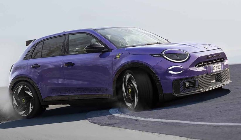 Abarth 600e: revelados mais detalhes do carro mais potente da história da marca • Divulgação