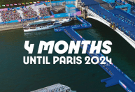 Faltam 4 meses para a Olimpíada de Paris