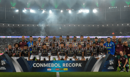 Fluminense campeão da Recopa Sul-Americana diante da LDU