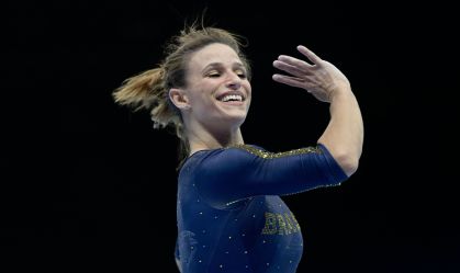 Jade Barbosa conquistou o ouro no solo no Mundial da Turquia