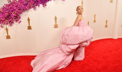 Ariana Grande marca presença no Oscar 2024