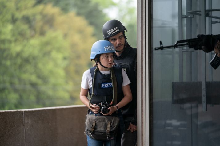 Cailee Spaeny e Wagner Moura estrelam "Guerra Civil" / Divulgação/Diamond Films