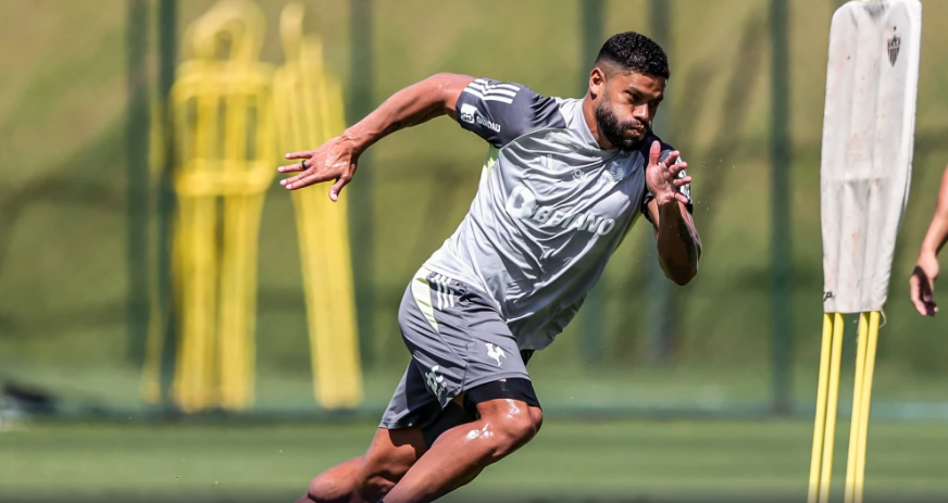 Hulk tem 181 partidas disputadas pelo Atlético e 100 gols marcados