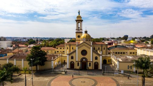 Santuário Basílica Nossa Senhora D&#039;Abadia, em Uberaba (MG)