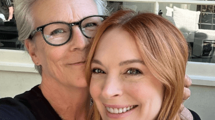 Jamie Lee Curtis e Lindsay Lohan juntas no set de gravação de "Sexta-Feira Muito Louca 2"