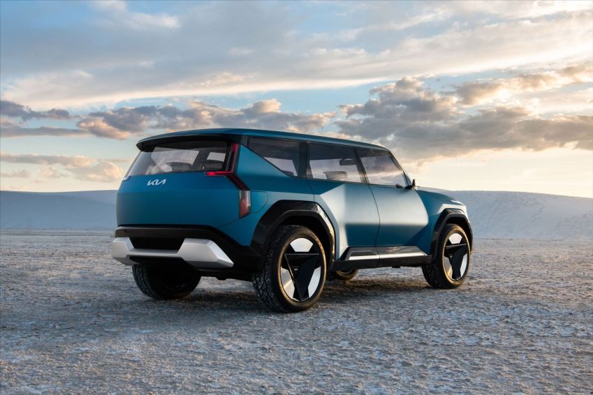 Kia EV9 foi o vencedor de duas premiações no World Car Awards 2024 / Divulgação