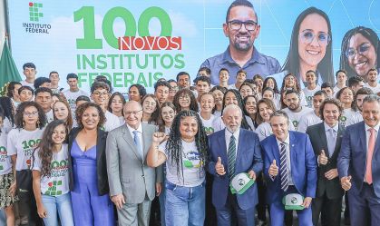12.03.2024 - Cerimônia de Anúncio de 100 novos Institutos Fede