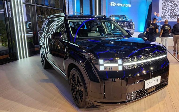 Hyundai Santa Fe chega em breve ao Brasil • Thiago Ventura/CNN