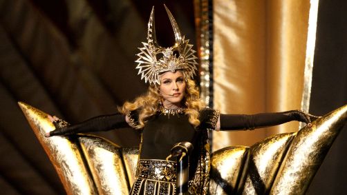 Madonna no intervalo do Superbowl 48