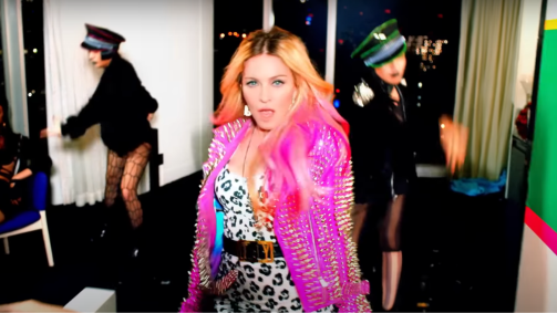 Madonna no videoclipe de &quot;Bitch I&#039;m Madonna&quot;