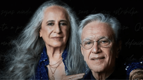 Maria Bethania e Caetano Veloso anunciam turnê em dupla por sete capitais brasileiras