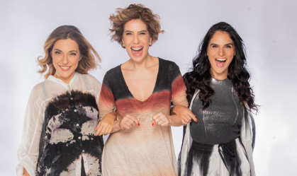 Maria Clara Gueiros, Júlia Rabello e Priscila Castello Branco