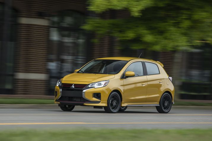Assim como os outros populares, o Mitsubishi Mirage também deve sair de linha até o fim de 2024 / Divulgação/Mitsubishi