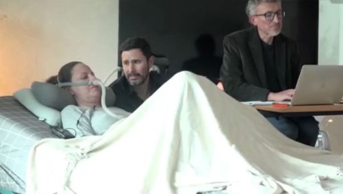 Paola Roldán, diagnosticada com Esclerose Lateral Amiotrófica (ELA), que conseguiu descriminalizar a eutanásia no Equador