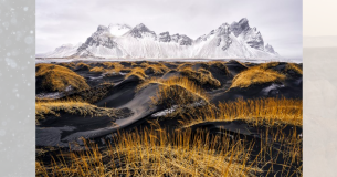Ivan Pedretti ganhou o prêmio de paisagens e ambientes do planeta Terra por esta foto tirada em Stokksnes, na Islândia