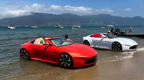 SeaCar: empresa catarinense cria carro-lancha que viraliza nas redes sociais