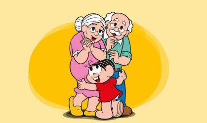 Turma da Mônica iniciativa idosos
